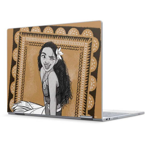 Disney Moana Winking Art Pixelbook Skin